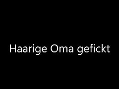 Haarige oma gefickt