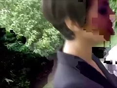 Behaarte Französisch Rauchen Frau anal gefickt mit Gesichtsbehandlung
