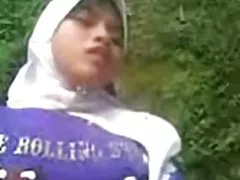 Indonesien Hijab-Nasty Coed Akbid riau