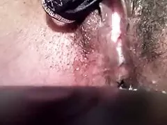 Cremige dreifach squirt