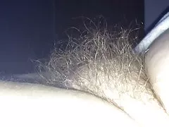 Geschwollene haarigen Busch meiner Frau.