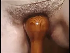 Haarige Muschi, Strümpfe, Gode und andere...