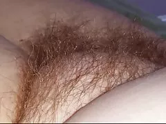 Wifes super weiche haarige Muschi, Titty, Füße